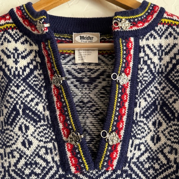 Vintage Meister Wool Sweater - Picture 4 of 9